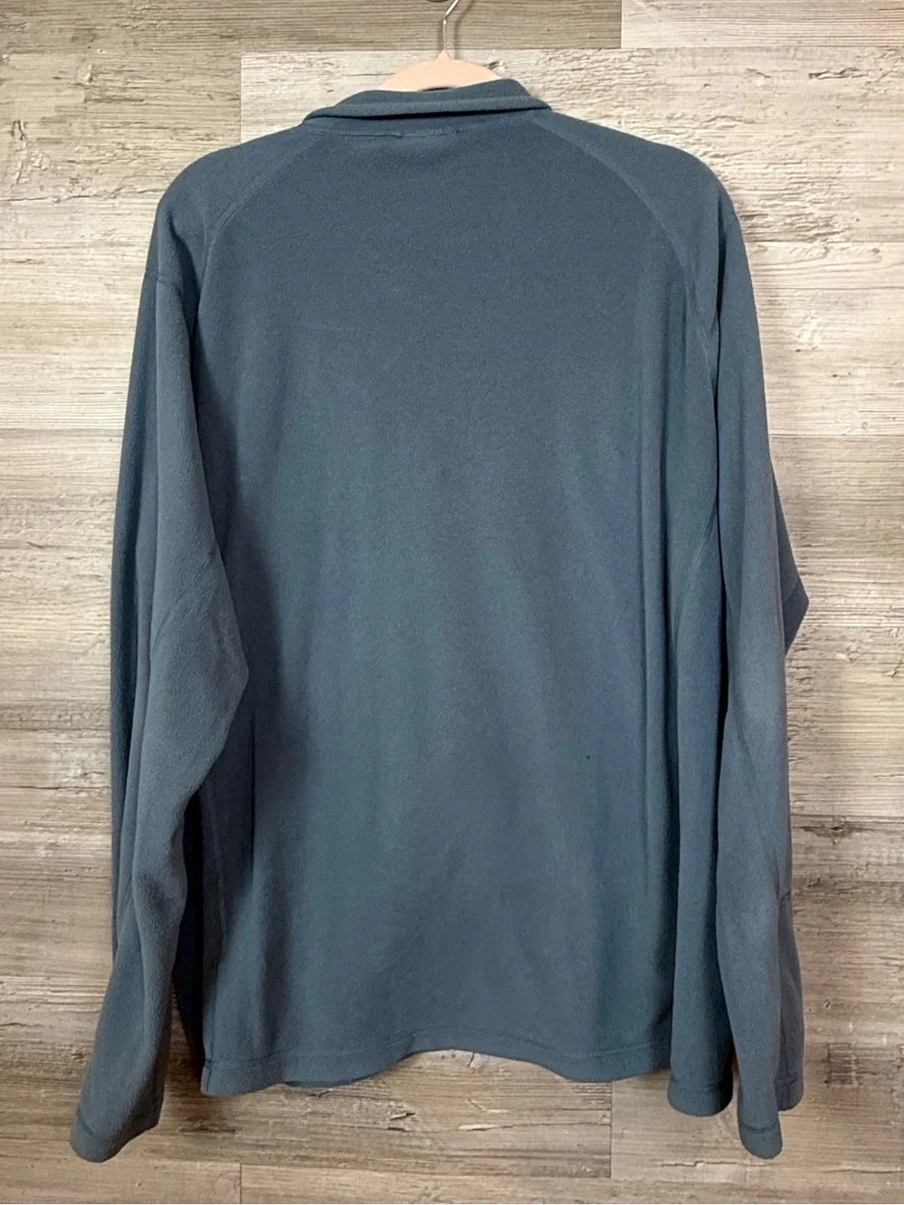 The North Face Polartec Fleece 1/4 Zip Pullover Jacket Mens XL Blue